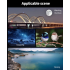 25-75x60 ED Spottingscope Fuglekikkert for Naturfotografering & Camping – Vanntett Monokulær Teleskop BAK4