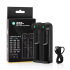 21700 batterilader profesjonell for oppladbare litiumbatterier med intelligent MCU teknologi og 0 volt aktivering