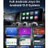 CarlinKit Smart TV Box Android 13 for biler Streaming YouTube Netflix Qualcomm 8 kjerner Biltur Underholdning