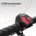 CarryBright CBH3 USB oppladbar sykkel horn 120dB høyt lydnivå tyverisikring alarm sikkerhetsprodukt tillegg