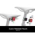 Enfitnix Cubelite III Smart baklys 30 lumen sykkelsikkerhet USB lading oppladbart lang batteritid synlighet