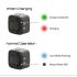 Enfitnix Cubelite III Smart baklys 30 lumen sykkelsikkerhet USB lading oppladbart lang batteritid synlighet