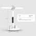 LED skrivebordslampe med USB berørings nattlys og kalender moderne bordlampe for øyebeskyttelse og myk belysning