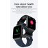 E500 Smartklokke Herre: Blodsukkerklokke, EKG, Blodtrykk, Kroppstemperatur, IP68 Vanntett Fitness Tracker
