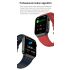 E500 Smartklokke Herre: Blodsukkerklokke, EKG, Blodtrykk, Kroppstemperatur, IP68 Vanntett Fitness Tracker