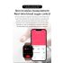 E500 Smartklokke Herre: Blodsukkerklokke, EKG, Blodtrykk, Kroppstemperatur, IP68 Vanntett Fitness Tracker