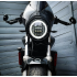 Oppdag 7 tommer motorsykkel LED hovedlykt med beam DRL turn signal for Harley Jeep Hummer vanntett IP67