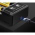 Smart batterilader med LCD-skjerm USB enhet for 18650 litium 37V og AA AAA batterier allsidig og effektiv