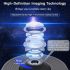 Nattlys Galaxy Projector 360° Roter Planterarium Lampe Beroligende Atmosfære Barnevennlig Fantasirik Gaveidé