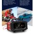 FOXSUR 20A bærbar bilbatterilader 12V-24V AGM LiFePO4 blysyre 7-trinns lading pålitelig ytelse batterilevetid