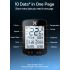XOSS G+ G2 sykkelcomputer for sykling med trådløs speedometer pulssensor GPS-generasjon for eventyrsykling
