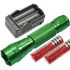 Multi Farge Velg LED lommelykt 1300 LUMENS 5 Modus Ultrafire 501B robust aluminium for friluftsliv camping