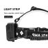 Kraftig XHP70 LED-hodelykt 8000LM USB-oppladbar IPX5 vanntett justerbare moduser ideell for utendørs belysning