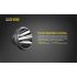 Nitecore HC60 LED oppladbar hodelykt 1000 lumen for utendørs belysning med robust design og lang batteritid