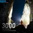 IMALENT HT50 LED-hodelykt med to lyskilder og 3000 lumen kraftig og vanntett for utendørs eventyr