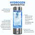 Bærbar hydrogenflaske 420ml med super antioksidanter for cellulær helse og hydrering høyt borosilikatglass