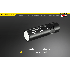 Nitecore LA10 mini EDC 135 lumen camping lommelykt med Nichia XP-G2 S3 LED og praktisk vridestrøm-design