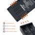 LiitoKala Lii-202 smartlader for 18650 26650 14500 batterier dobbel ladekanal Micro USB-inngang bærbar lader