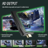 M8 videospillkonsoll retro gaming med 2.4G trådløs kontroller 4K Game Stick og omfattende spillbibliotek