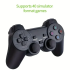 M8 videospillkonsoll retro gaming med 2.4G trådløs kontroller 4K Game Stick og omfattende spillbibliotek