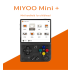 MIYOO Mini Plus Bærbar Retro Spillkonsoll med 3.5-tommer IPS Skjerm for Nostalgisk Gaming på Farten