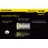 Nitecore NL166 16340 RCR123A 3.7V 650mAh oppladbart batteri lang levetid for lommelykter kamera og elektronikk