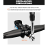 TOSEEK ZF-ONE MTB karbonstyre 31.8mm 580-760mm lett matt svart sykkeltilbehør for terrengsykkeloppgradering