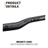 TOSEEK ZF-ONE MTB karbonstyre 31.8mm 580-760mm lett matt svart sykkeltilbehør for terrengsykkeloppgradering