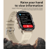 QX11 Smartklokke Herre | IP68 5ATM Sport Fitness Tracker | BT Samtale Pulsklokke 1,96