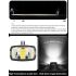 ROCKBROS RHL3000 sykkelfrontlys 3000 lumen vanntett oppladbar 10000mAh for MTB høy lysstyrke synlighet