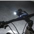 ROCKBROS RHL3000 sykkelfrontlys 3000 lumen vanntett oppladbar 10000mAh for MTB høy lysstyrke synlighet