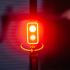 Magicshine SEEMEE300 Smart Baklys 300 Lumen IPX6 Vanntett for Sykkelsikkerhet og Høy Synlighet