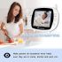 SP850 trådløs video babymonitor 3,5 tommer LCD toveis lyd nattsyn sikker tilkobling modern foreldreskap