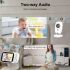 VB603 Video Baby Monitor med toveis lyd infrarødt nattsyn 2.4G teknologi for trygg barneovervåking