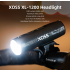 XOSS XL-1200 Sykkellykt 1200 Lumen Oppladbar Vanntett Type-C Lading Perfekt Sykkeltilbehør for Nattkjøring
