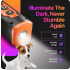 Kjæledyrhundavviser Oppladbar Ultralyd Hundetreningsenhet med LED Lommelykt for Smertefri Hundetrening