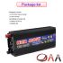 Pure Sine Wave Inverter 2000W 3000W 4000W med Ren Sinusbølge Teknologi og LED Display Omformer for Hjem Backup