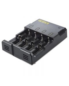 NiteCore New I4 Batterilader for 18650/17670/18490/17500/17335/16340 (RCR123) / 14500/10440 batterier