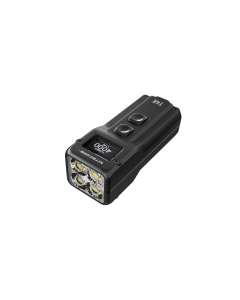 Nitecore T4K 4 x XP-L2 V6 LEDS 4000 LUMENS innebygd batteri ved hjelp av USB-C-lading bærbar nøkkelring lommelykt