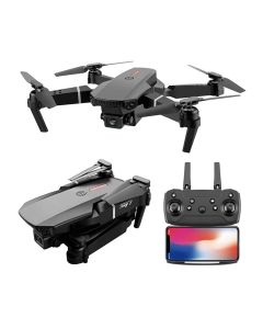 E88 Professional Mini WIFI HD 4k Drone With Camera Hight Hold Mode Foldable RC Plane Helicopter Pro Dron Leker Quadcopter Drones