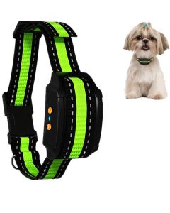 Intelligent kjæledyr hund Anti-bjeffing-enhet USB Elektrisk Ultralyd Hunder Treningshalsbånd Hund Stopp bjeffing Vibrasjon Antibjeff-halsbånd