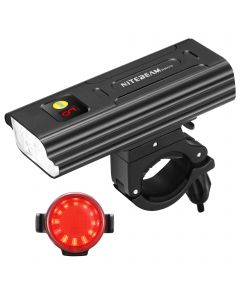Nitebeam BR05 Sykkellys 5x T6 5000 Lumens USB Oppladbart sykkel Lett og sykkelhale