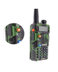 Baofeng UV-5R Walkie Talkie Camo Dual Band UV5R 5W skinkeradioer H/L UHF VHF Toveisradio BF-UV5R HF-sender/mottaker