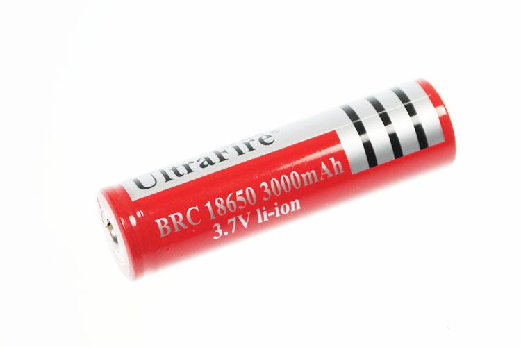 UltraFire BRC 3000mAh 3.7V Li-ion oppladbart batteri med langvarig kraft for lommelykter og kameraer