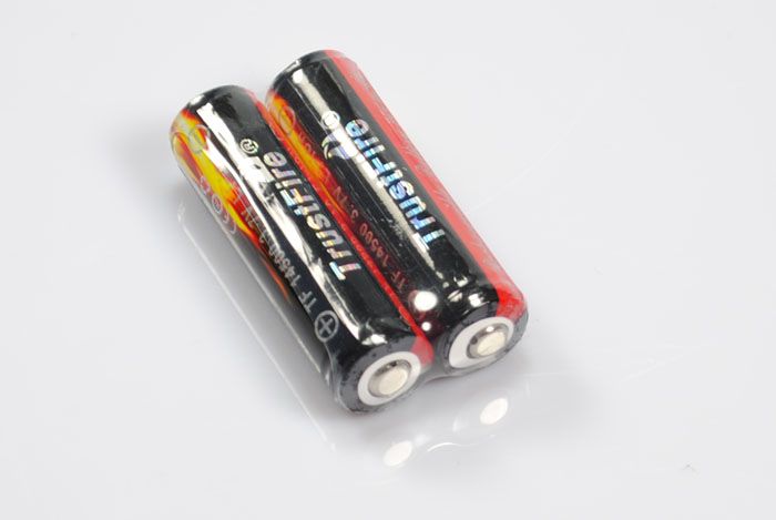 TrustFire 14500 oppladbart Li-ion-batteri 900mAh høy kapasitet miljøvennlig allsidig batteripar