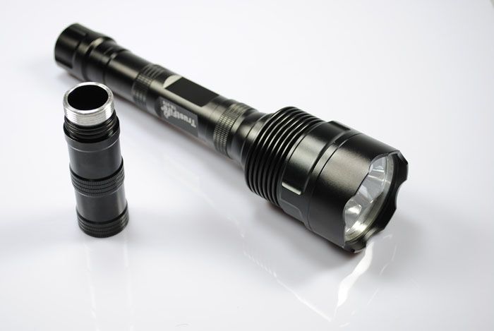 TrustFire TR-3T6 3x T6 LED taktisk lommelykt 3800 lumen lettvekt oppladbar for utendørseventyr