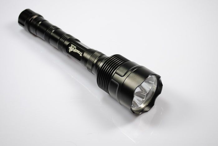 TrustFire TR-3T6 3x T6 LED taktisk lommelykt 3800 lumen lettvekt oppladbar for utendørseventyr