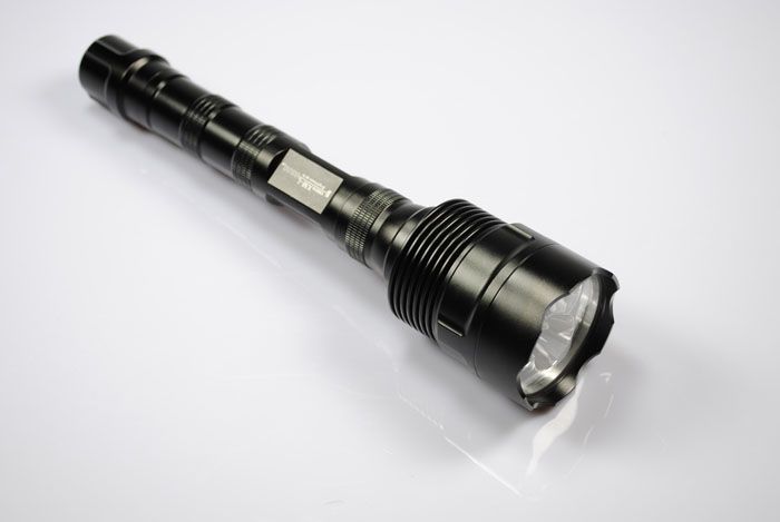 TrustFire TR-3T6 3x T6 LED taktisk lommelykt 3800 lumen lettvekt oppladbar for utendørseventyr
