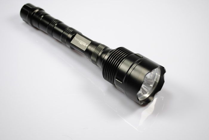TrustFire TR-3T6 3x T6 LED taktisk lommelykt 3800 lumen lettvekt oppladbar for utendørseventyr