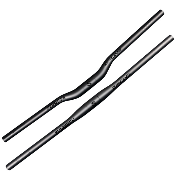 TOSEEK ZF-ONE MTB Carbon-styre 31.8mm Lettvekt Matt Svart 580mm 760mm Ergonomisk design Premium kvalitet